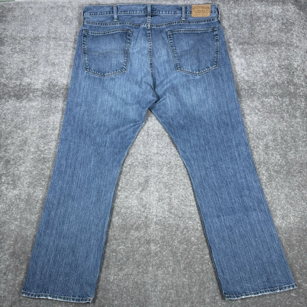 Polo Ralph‎ Lauren Jeans Men's 40x32 Blue Denim The Hampton Relaxed Straight